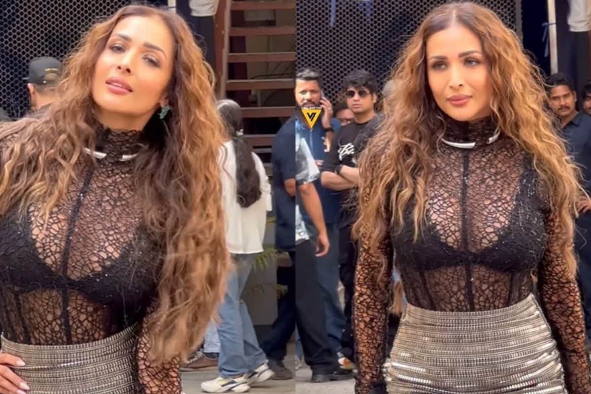 Malaika Arora Looks Gorgeous In Short Skirt And Black Top, Fans React As Video Goes Viral