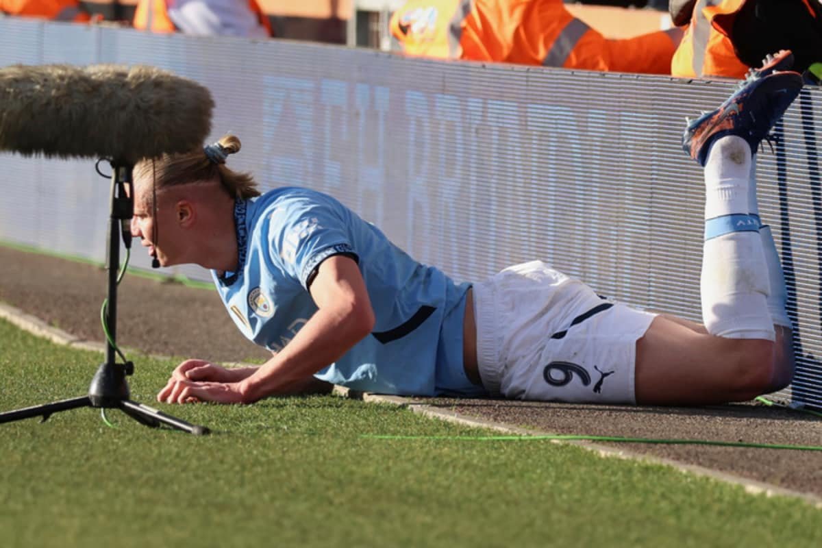 Manchester Citys Erling Haaland Sidelined By Ankle Injury, No Return Date Known