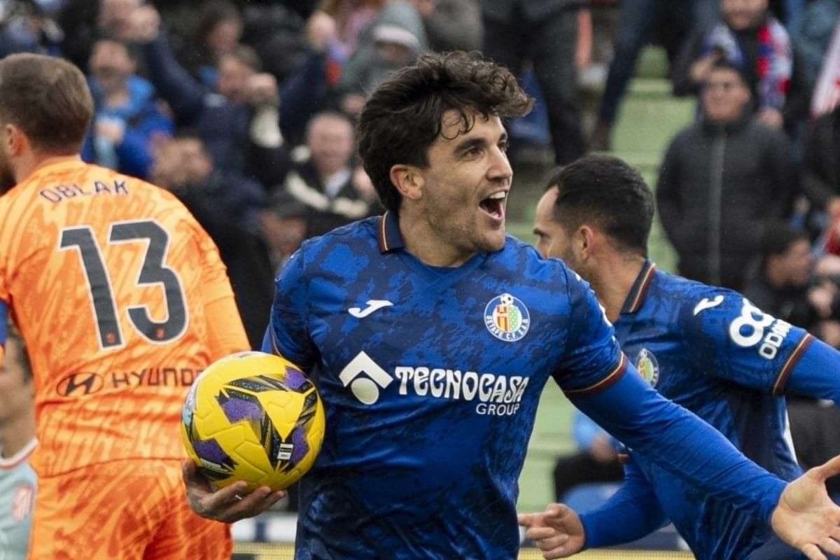 Mauro Arambarris Brace Dents Atletico Madrids Title-Charge As Getafe Picking Up 2-1 Win