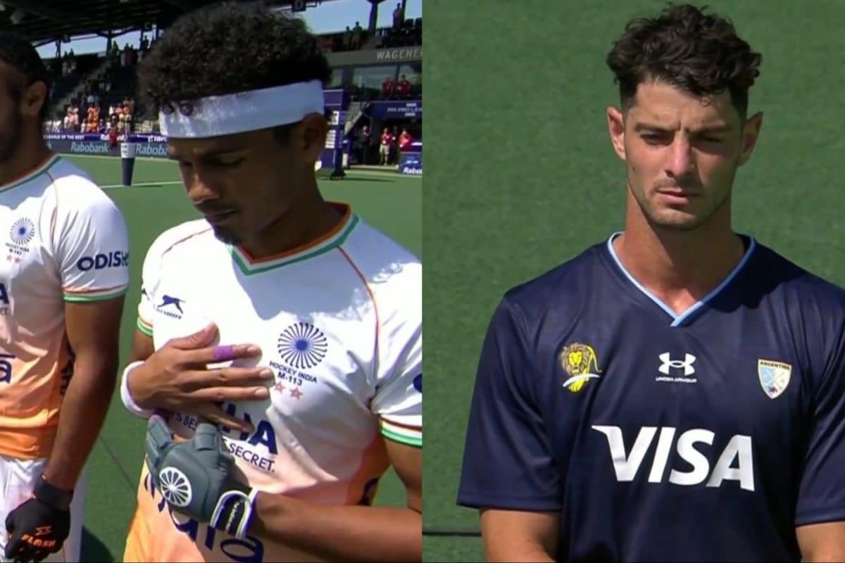 FIH Hockey Pro League: India, Argentina Pay Respects To Victims Of Tragic Ahmedabad Plane Accident | WATCH