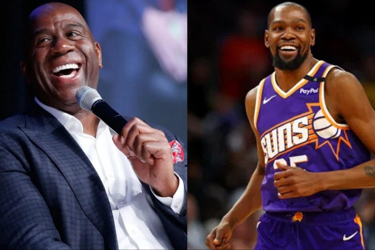 I Wish He Was A Laker: Magic Johnsons Sly Ambitions After Kevin Durants Award Win