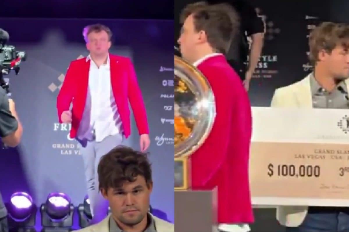 Magnus Carlsen Shares Awkward Encounter With Hans Niemann At Freestyle Chess: WATCH