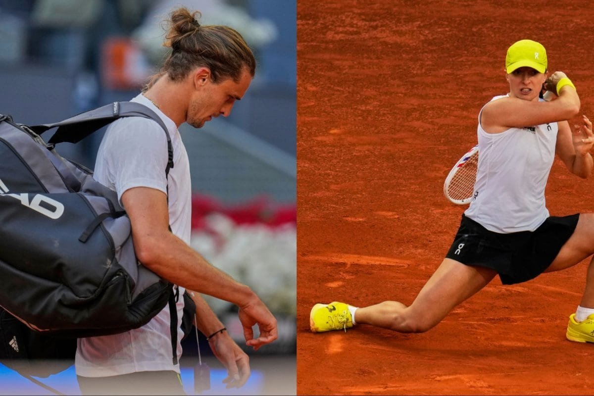Madrid Open 2025: Zverev Crashes Out In Ro16; Swiatek Scrapes Through To Womens Quarterfinals