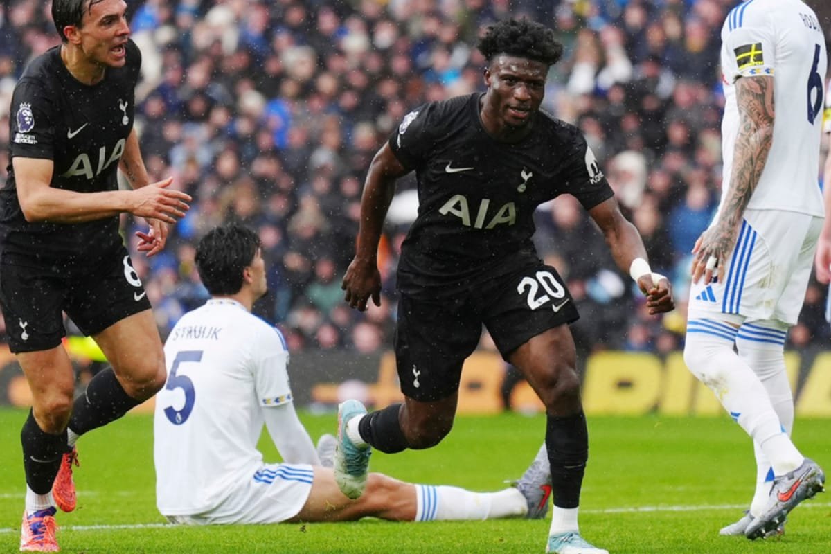 Premier League: Mohammed Kudus Nets First Tottenham Goal As Spurs Ends Leeds Home Run