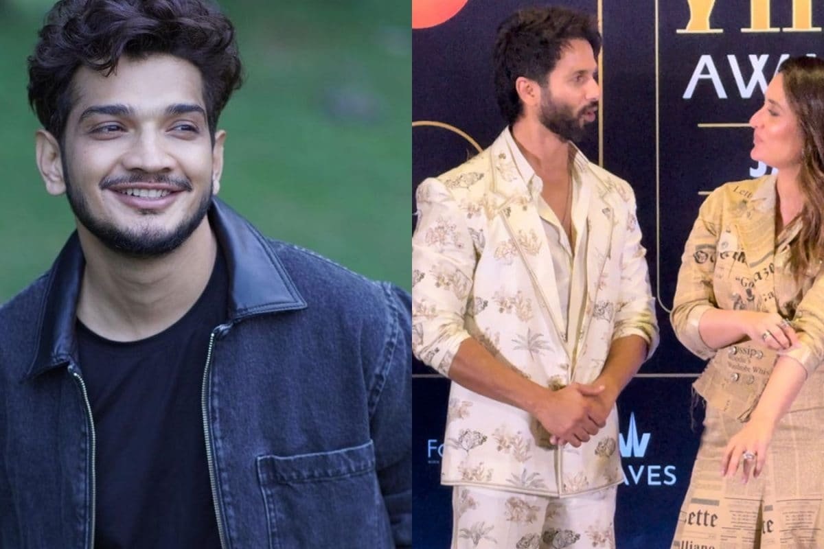 Munawar Faruqui Jokes About Kareena Kapoor-Shahid Kapoor’s IIFA 2025 Hug: Jhagdaa Hone Wala Hai