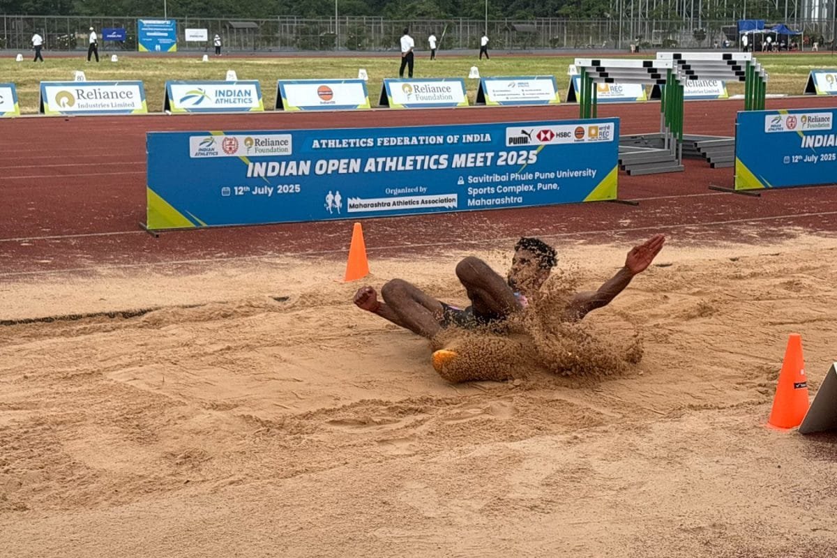 Long Jumper Murali Sreeshankar Makes Triumphant Return With Gold At Indian Open
