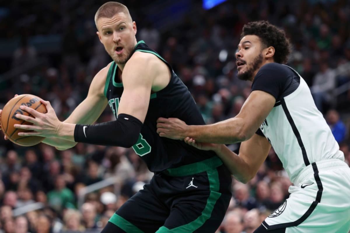 NBA: Kristaps Porzingis, Baylor Scheierman Lead Boston Celtics Over Brooklyn Nets