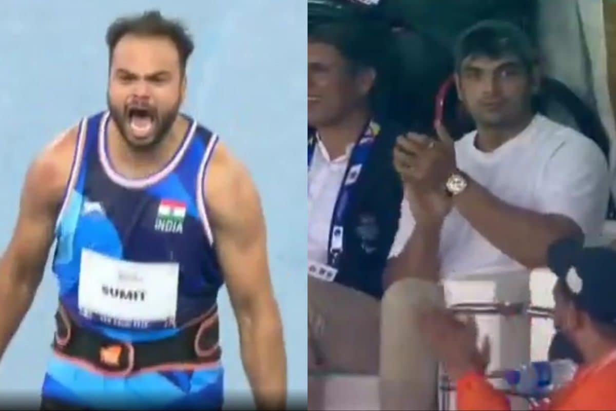 Neeraj Chopras Reaction After Sumit Antil Throws 71.37m To Win Javelin Gold Goes Viral | Watch