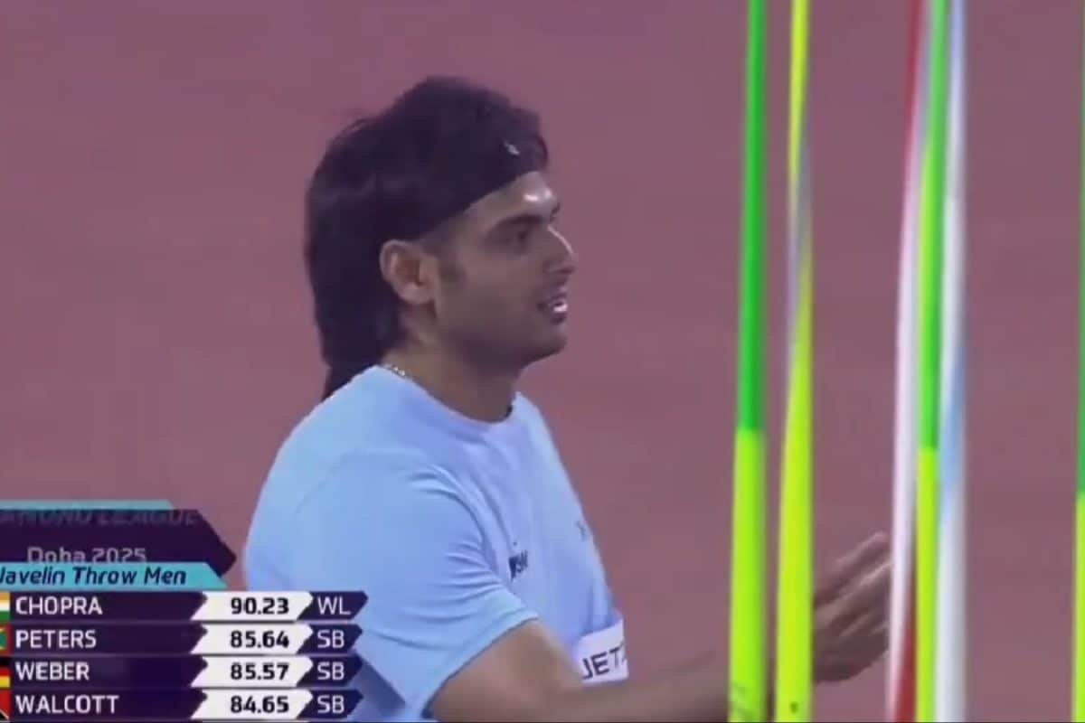 Neeraj Chopras Wait Is Over, Breaches 90 Metre Mark In Doha Diamond League | Watch