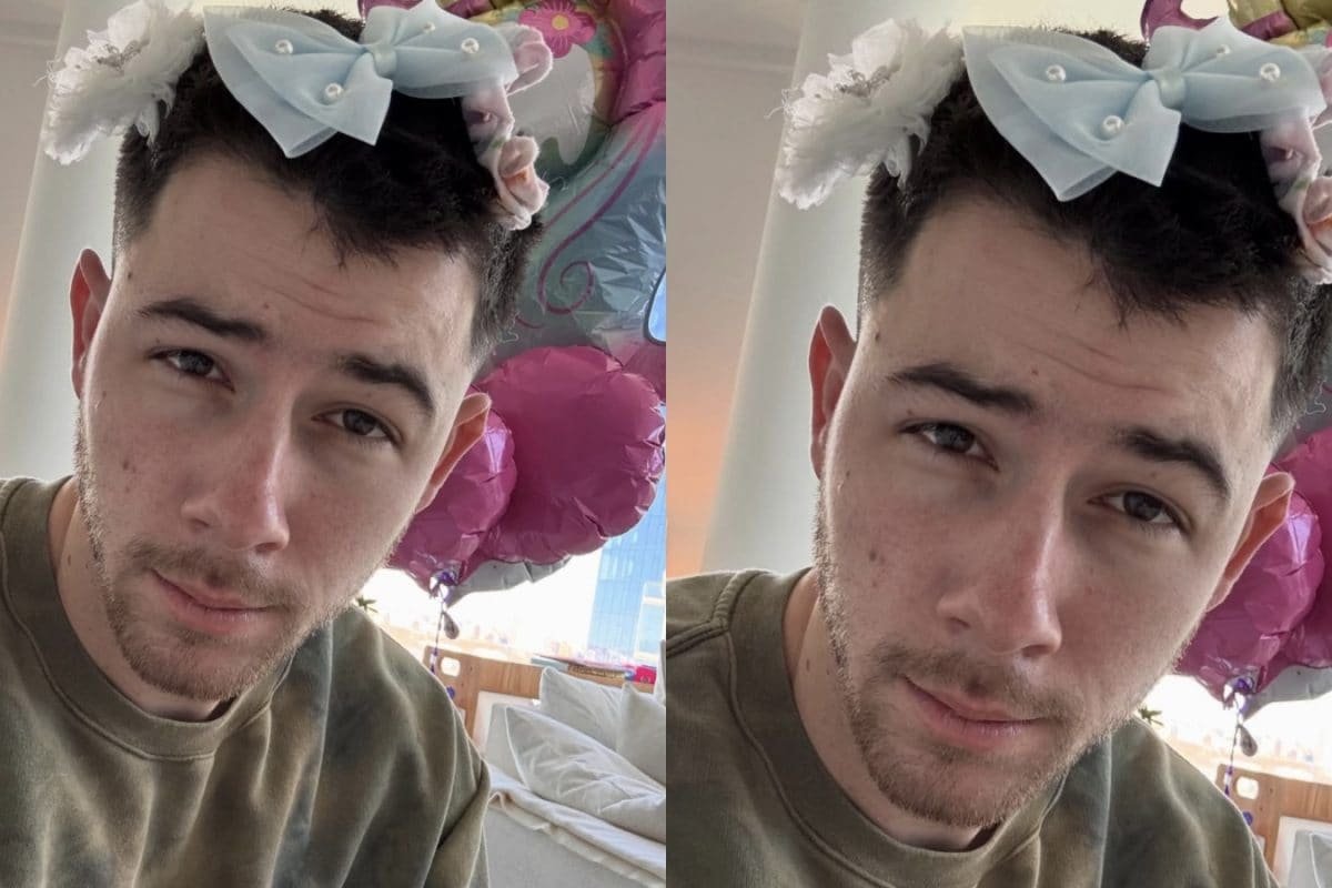 Nick Jonas Rocks Daughter Maltis Bow And Hair Clips In Adorable Girl Dad Moment, Pic Goes Viral