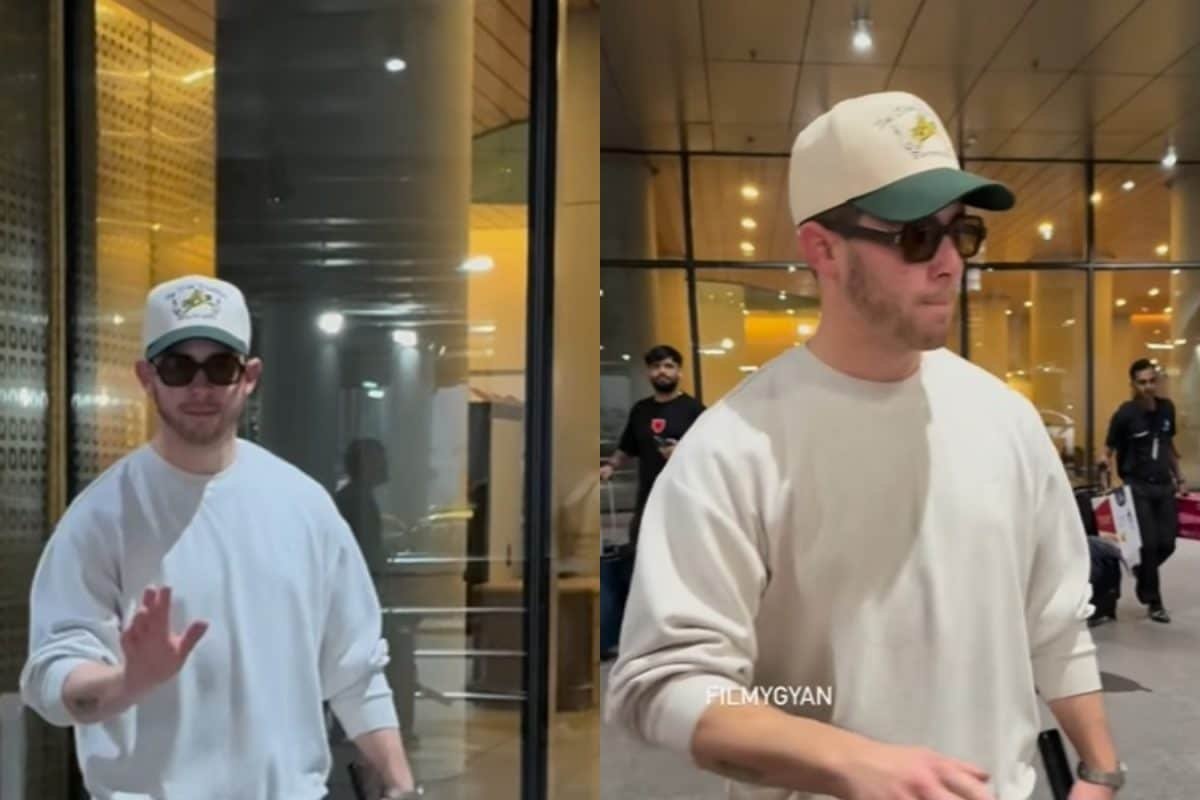 Nick Jonas Greets Paps With A Smile As He Arrives Ahead Of Brother-in-Law’s Wedding | Watch