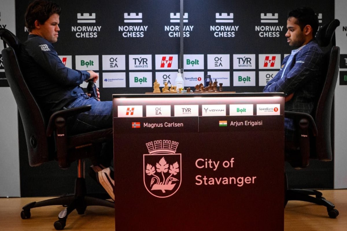 Norway Chess: Magnus Carlsen Beats Arjun Erigaisi To Grab Lead
