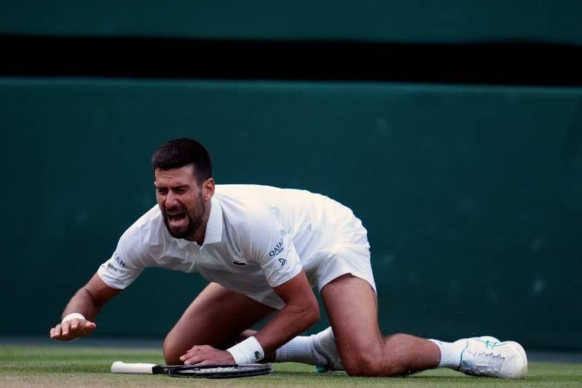 An Injury Scare For Djokovic? Cancels Practice After “Nasty” Fall Ahead Of Wimbledon Semifinal