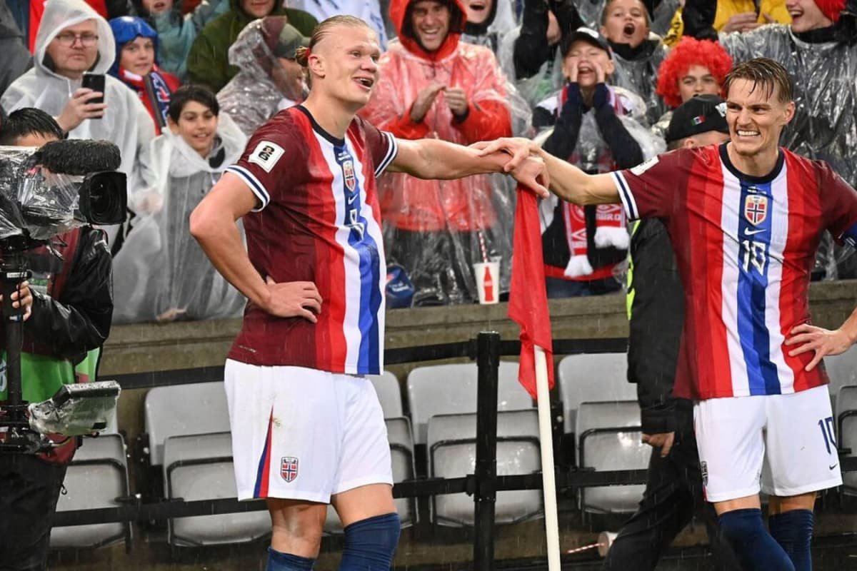 Odegaard, Haaland Star As Norway Thrashes Italy 3-0 In 2026 World Cup Qualifiers