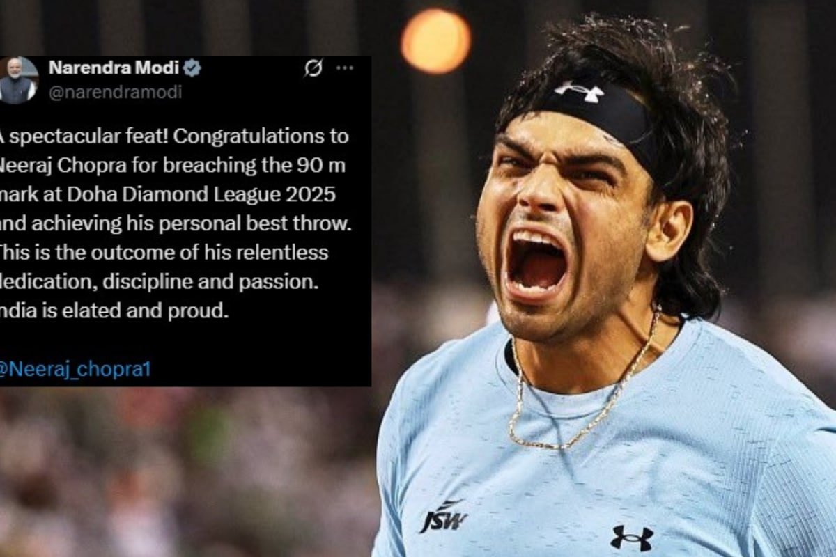 PM Modi Celebrates Neeraj Chopra Breaching 90m Mark: India Is Elated And Proud