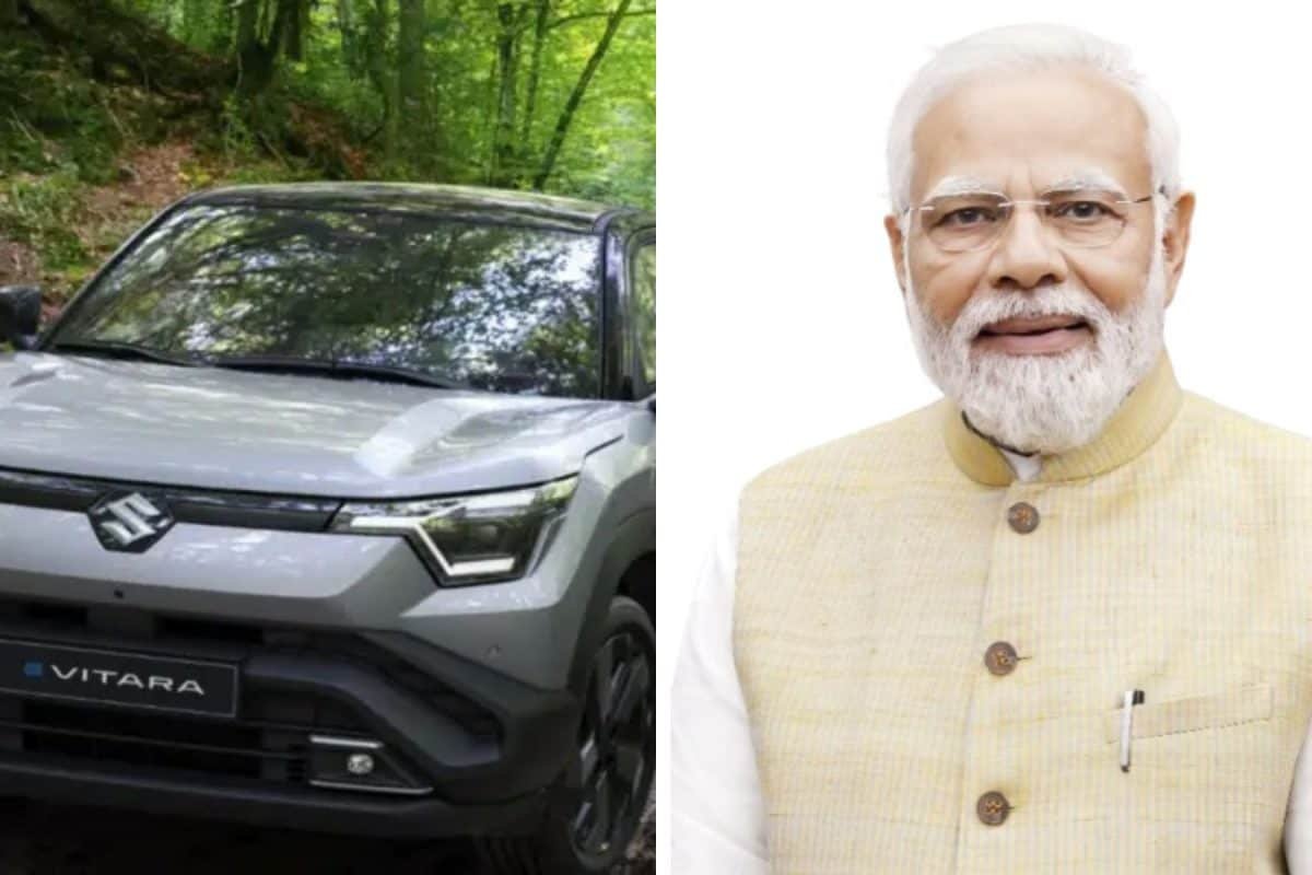 PM Modi Launches Maruti Suzukis First EV e-Vitara; Exports To Over 100 Countries Planned