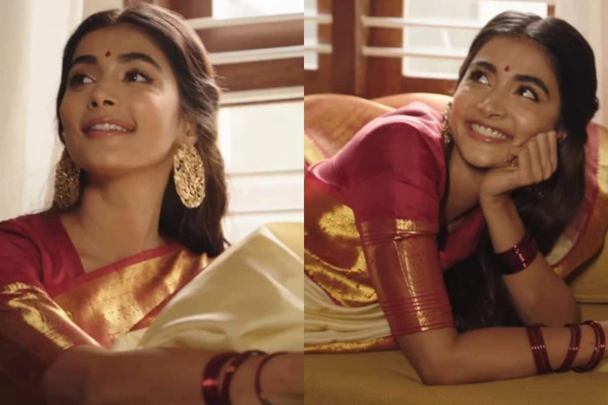Pooja Hegde Shares Glimpse Of Her Character Rukmini From Film Retro, Fans Say ‘Beautiful’ | Watch