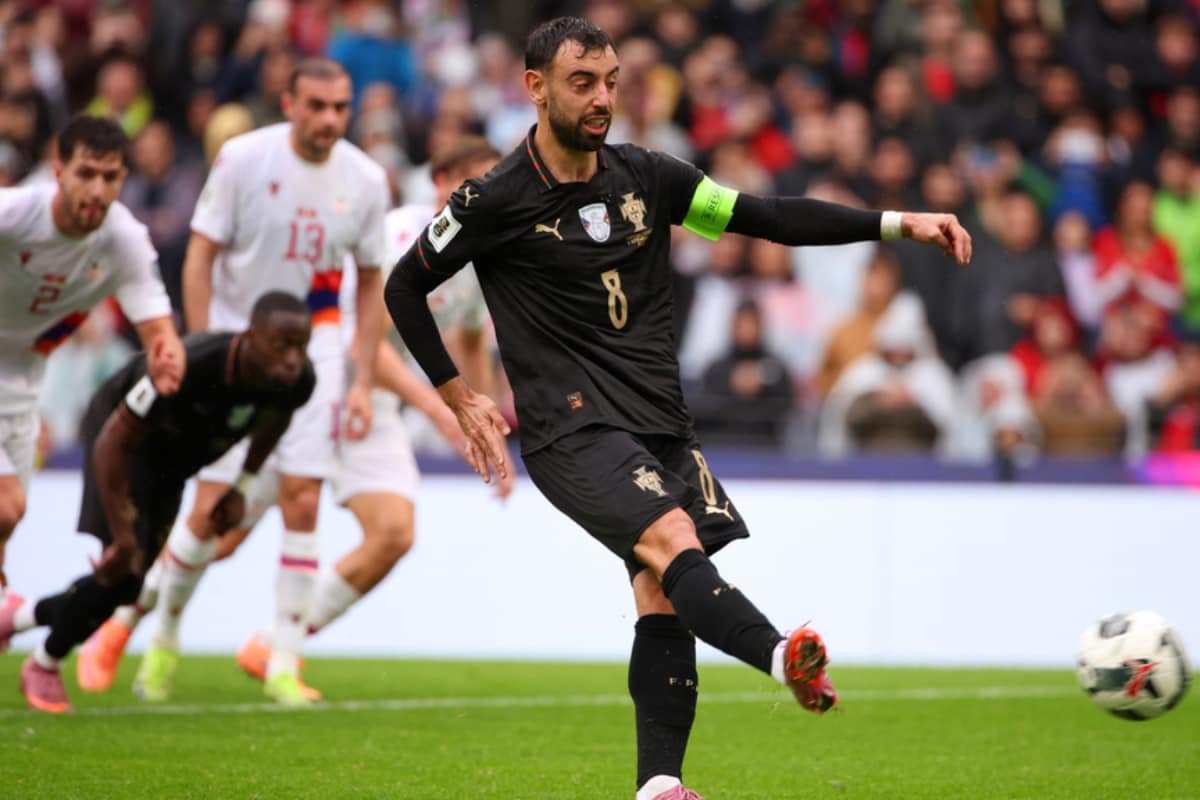 Portugal vs Armenia Highlights, 2026 World Cup Qualifiers: Bruno Fernandes Hat-Trick Shines As Portugal Crush Armenia 9-1
