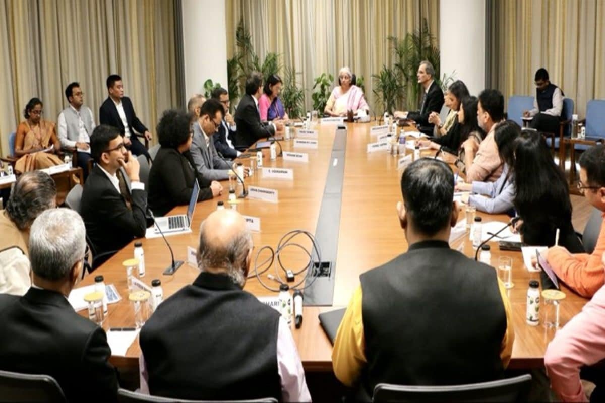 FM Nirmala Sitharaman Chairs First Pre-Budget Talks With Economists For Union Budget 2026-27