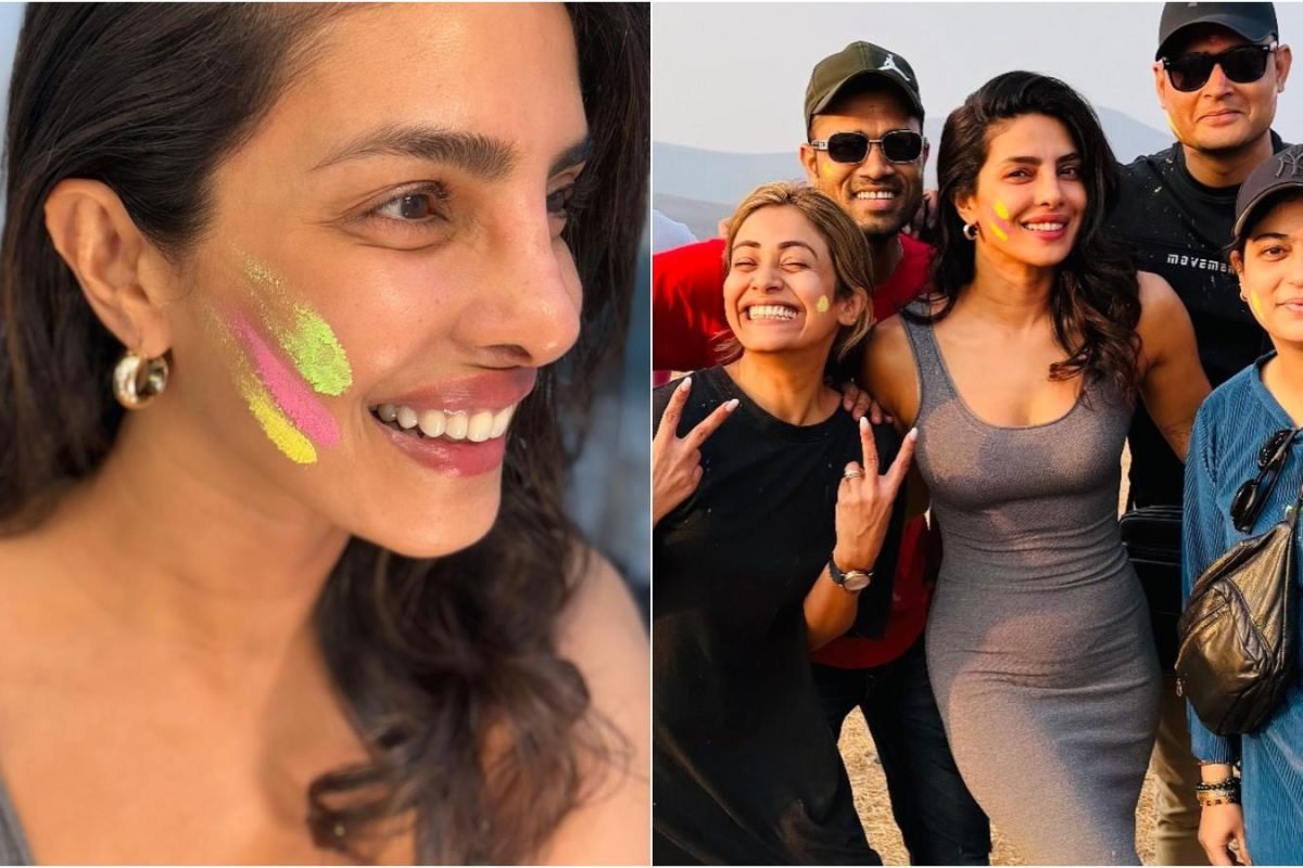 Priyanka Chopra Gives Sneak-Peek Into Her ‘Working Holi’ On SS Rajamouli’s SSMB 29 Set | PICS