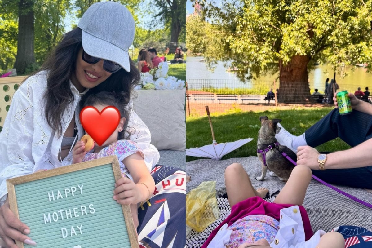 Priyanka Chopra Spends Mother’s Day With Baby Malti In Park, Nick Jonas Posts Pics