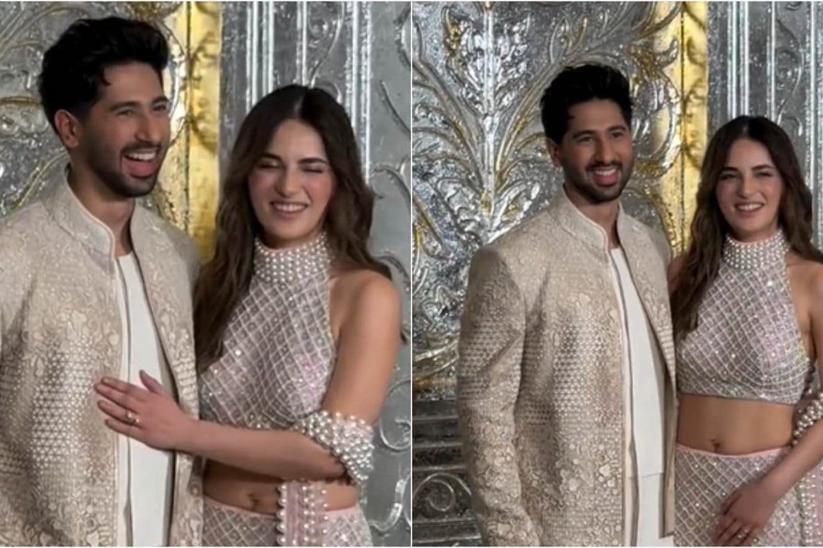 Rumoured Lovebirds Radhikka Madan, Vihaan Samat Turn Heads At Manish Malhotra’s Diwali Bash | Watch