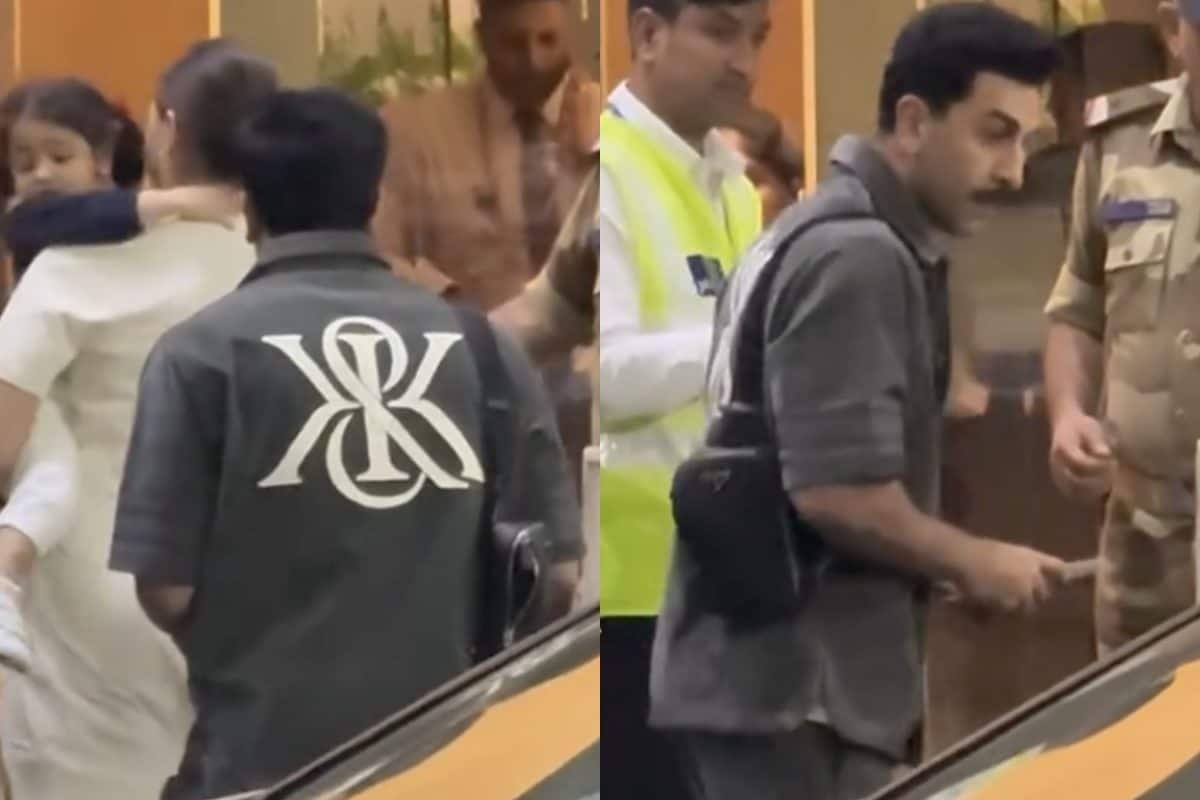 Alia Bhatt Holds Raha, Ranbir Kapoor Shields Them From Paps As They Leave For IIFA 2025 | Watch