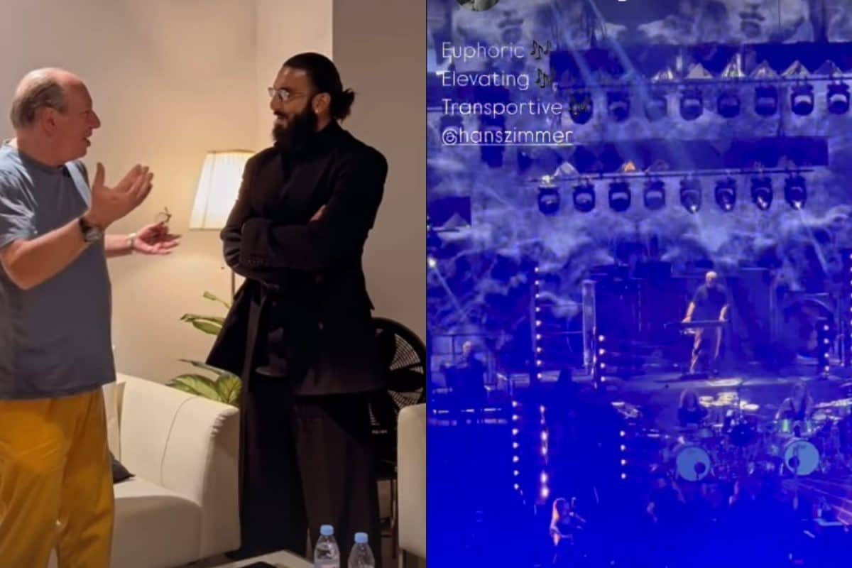 Ranveer Singh Shares Glimpse Of Hans Zimmer’s Concert, Calls It ‘Euphoric, Elevating