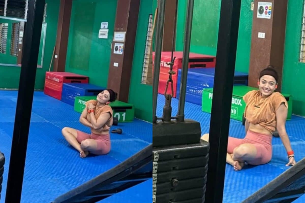 Rashmika Mandanna Will Always Find A Way To Workout As She Shares New Gym Photos: No One Can Stop Me