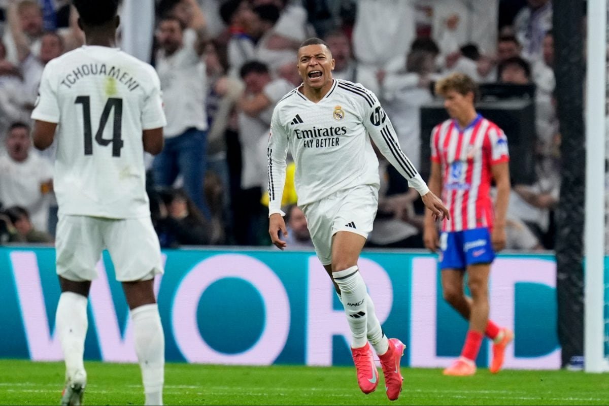 Kylian Mbappes Equaliser Seals Draw For Los Blancos In Madrid Derby