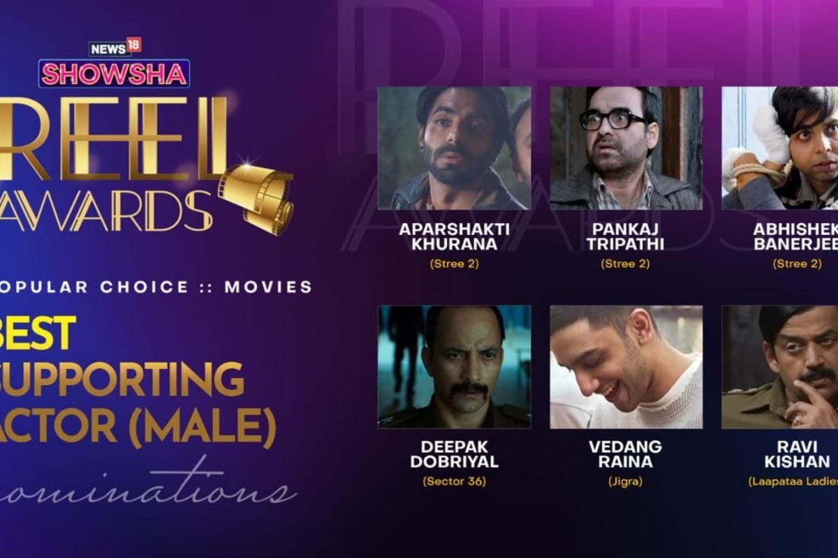 News18 Showsha Reel Awards: Pankaj Tripathi, Ravi Kishan And More Compete For Best Supporting Actor