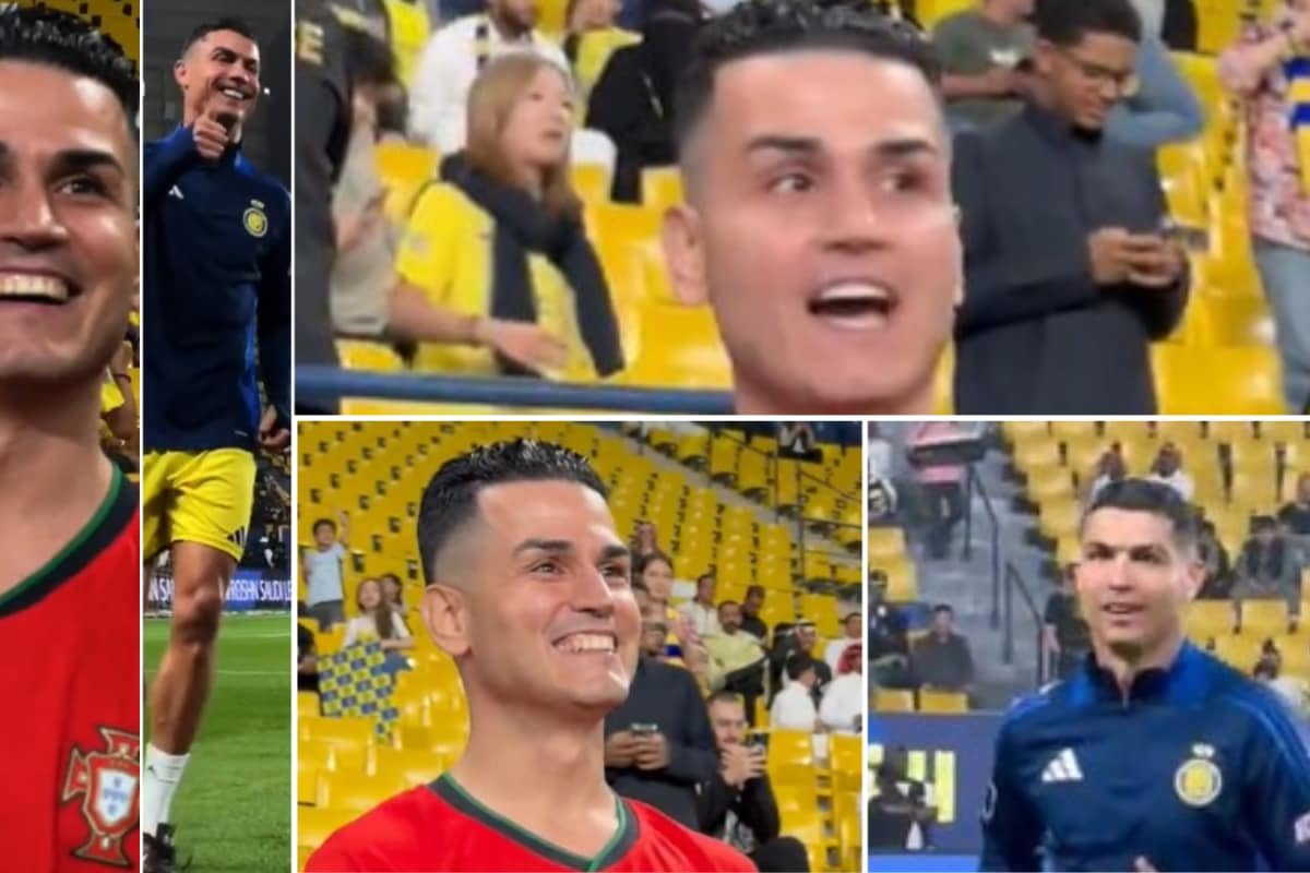 Watch: Cristiano Ronaldo Tells Lookalike Fan, Bro, You Dont Look Like Me, You Are Very Ugly