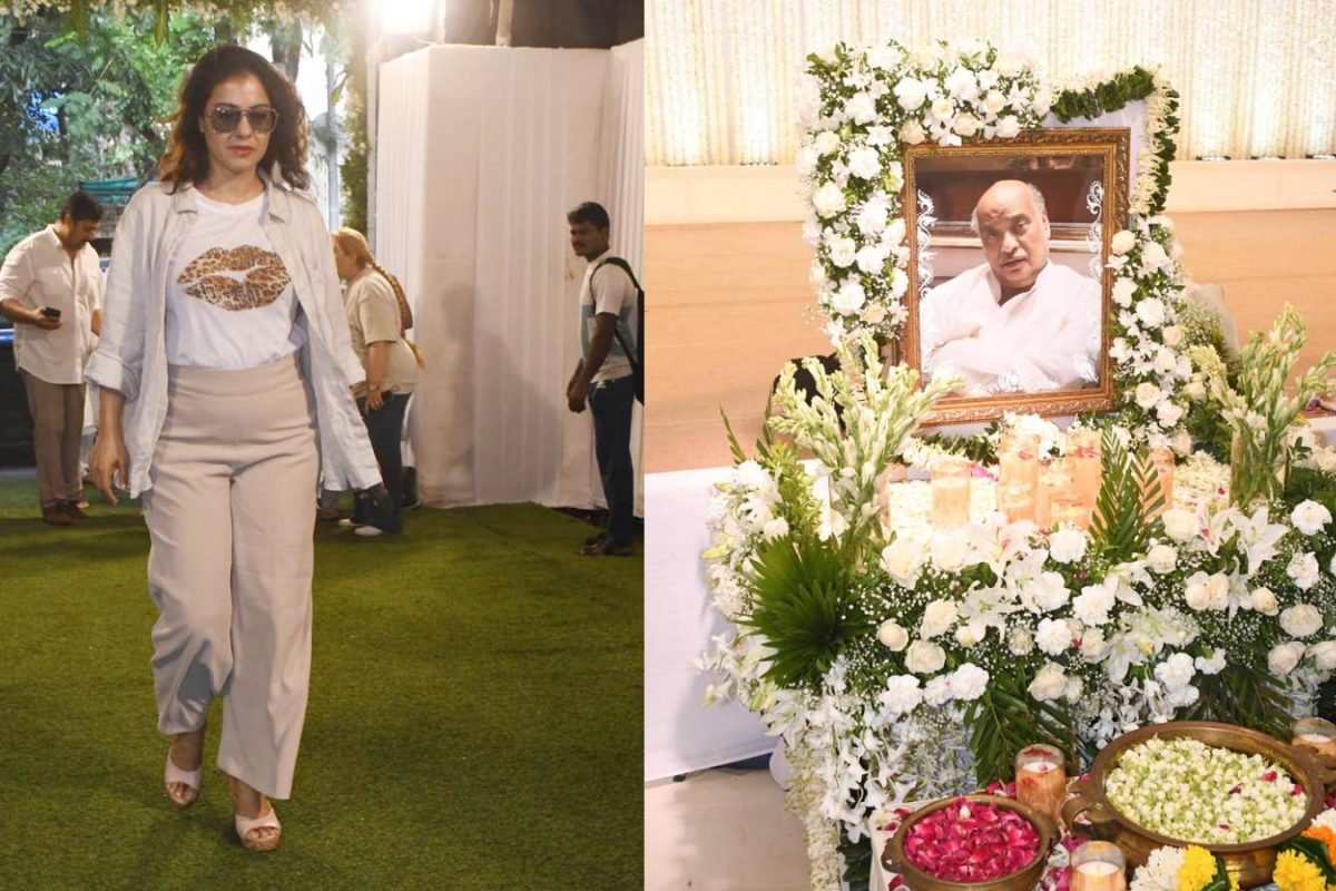 Kajol, Ayan Mukerji, Salim Khan, Jaya Bachchan At Rono Mukherjees Prayer Meet