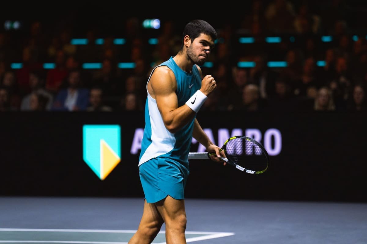 Rotterdam Open: Carlos Alcaraz Races Into Semis, Stefanos Tsitsipas Falls