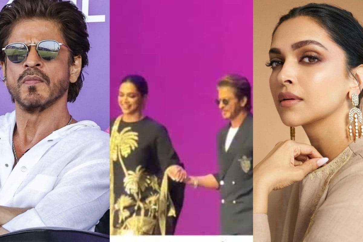 Shah Rukh Khan, Deepika Padukone Walk Hand-In-Hand At Waves 2025 | Watch