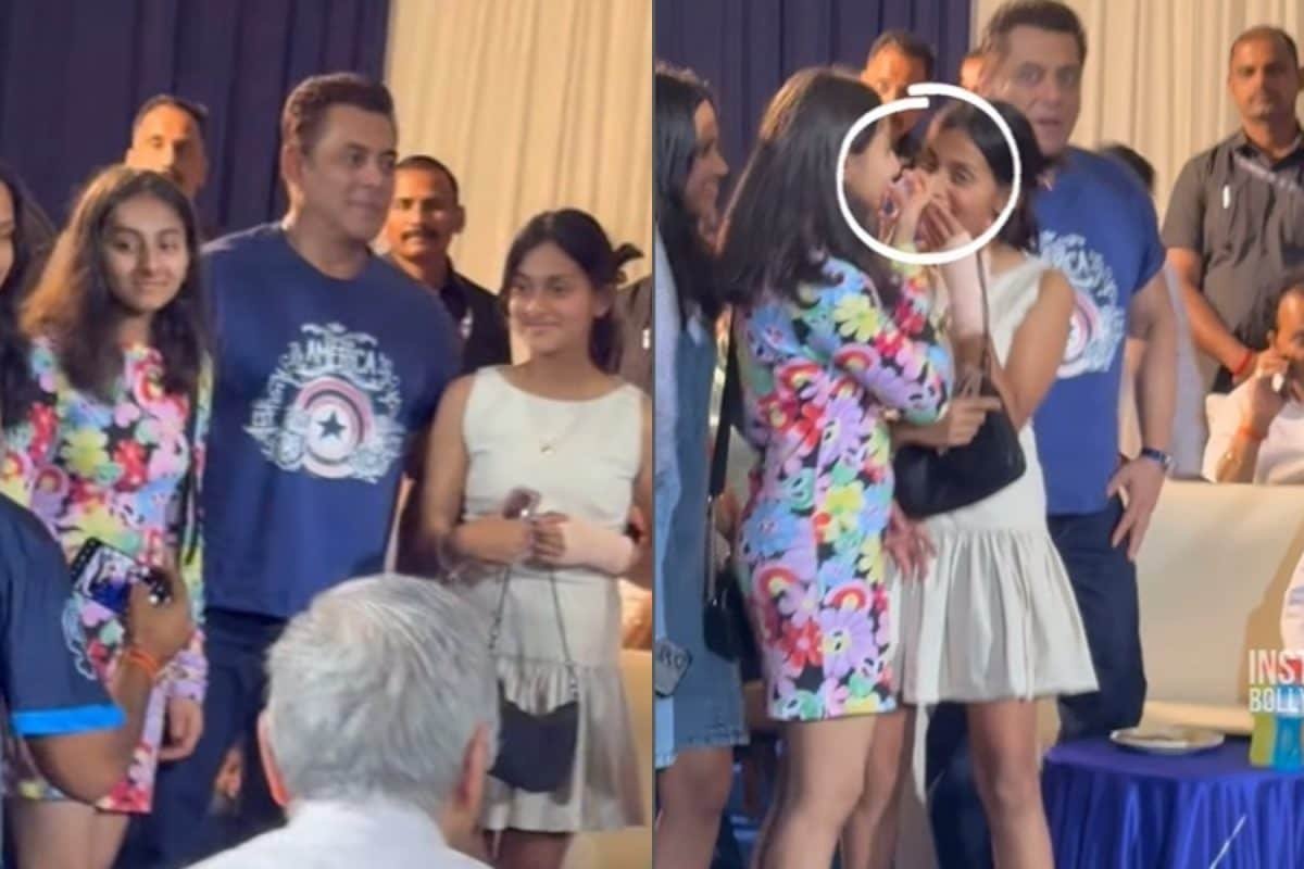 Salman Khan Spotted Posing With Young Girls, Fans React As Video Goes Viral | Watch