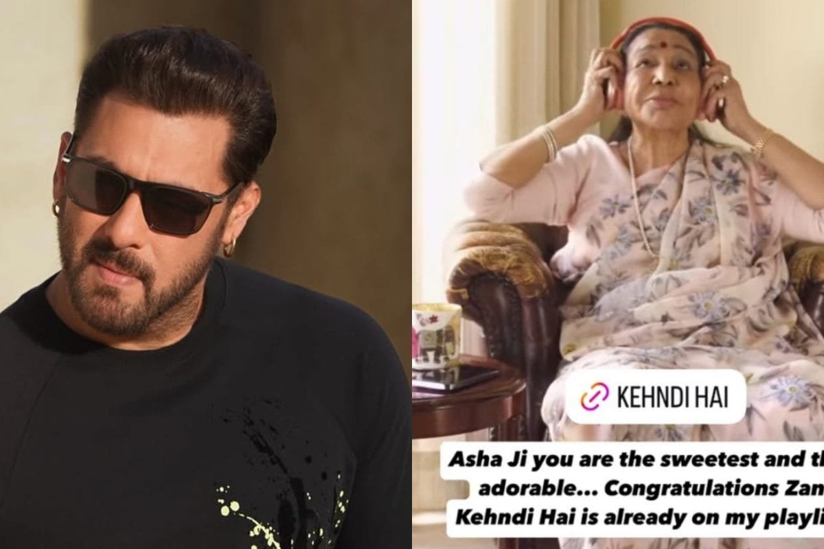 Salman Khan Calls Asha Bhosle Sweetest, Reveals THIS Song Is On His Playlist Now