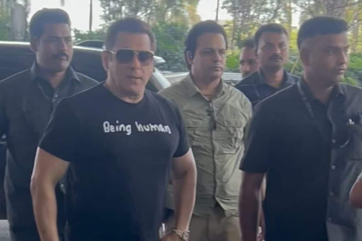 Salman Khan Spotted With Heavy Security Days After Reacting To Lawrence Bishnois Threats | Watch