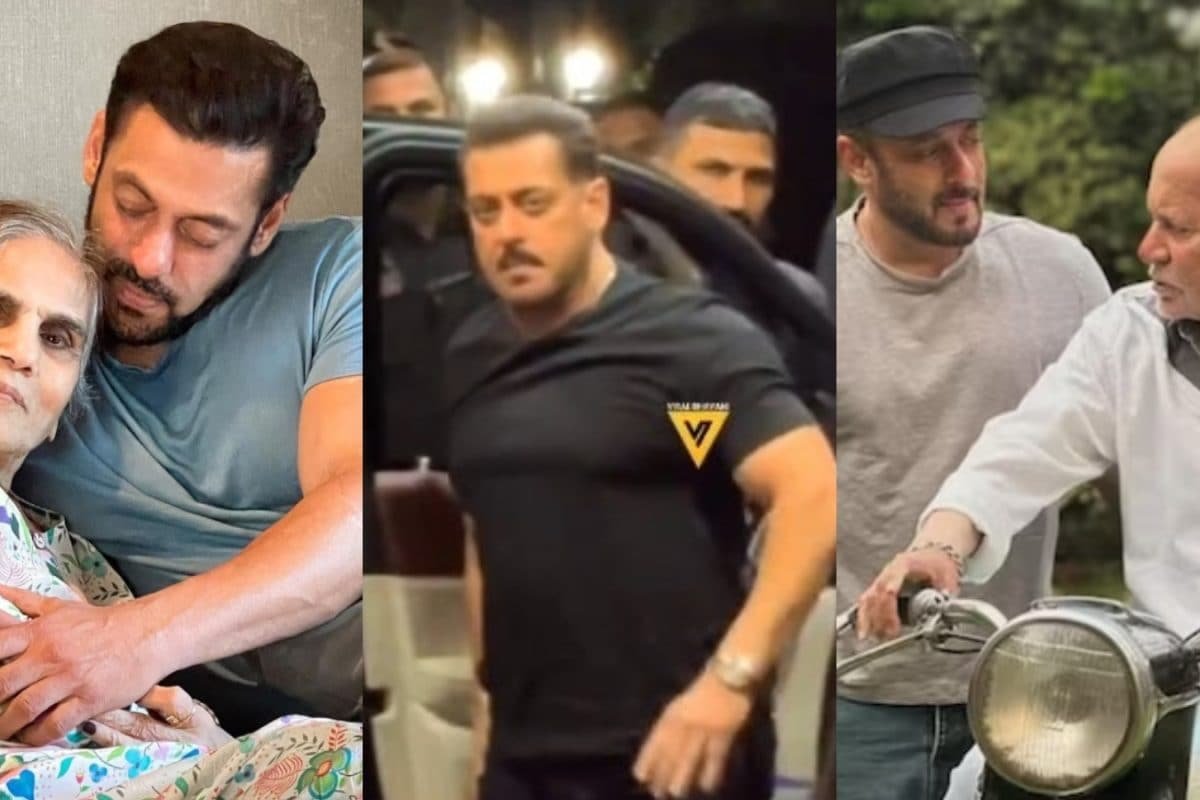 Salman Khan Greets Paparazzi, Attends Parents Wedding Anniversary In High Security | Watch