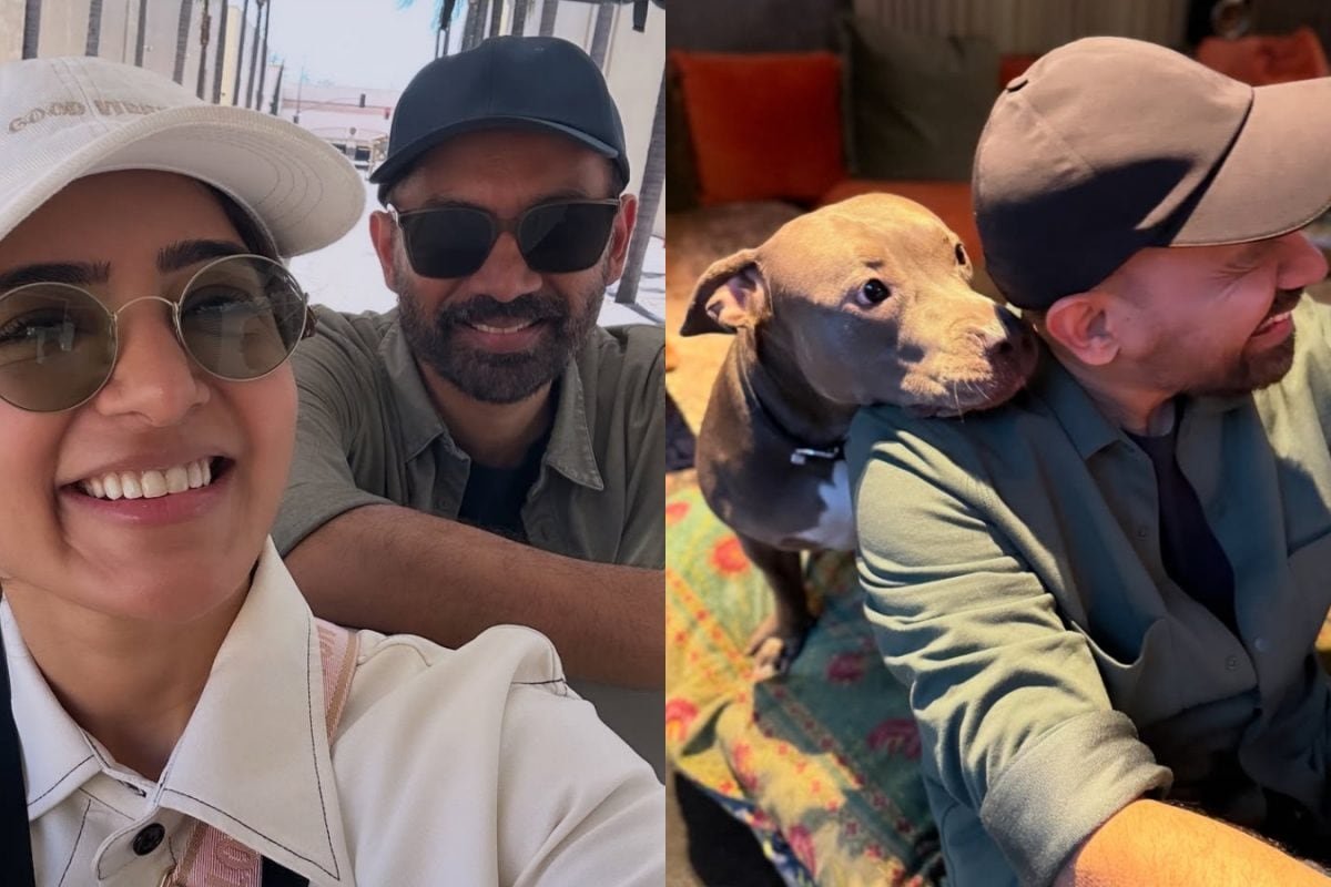 Samantha Ruth Prabhu Takes A Selfie With Director Raj, Teases New Beginnings