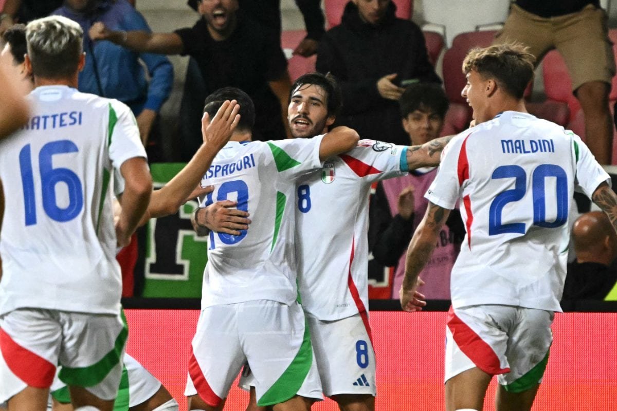 Israel Vs Italy: Sandro Tonali Saves Azzurri With Late Strike In Thrilling 5-4 Win