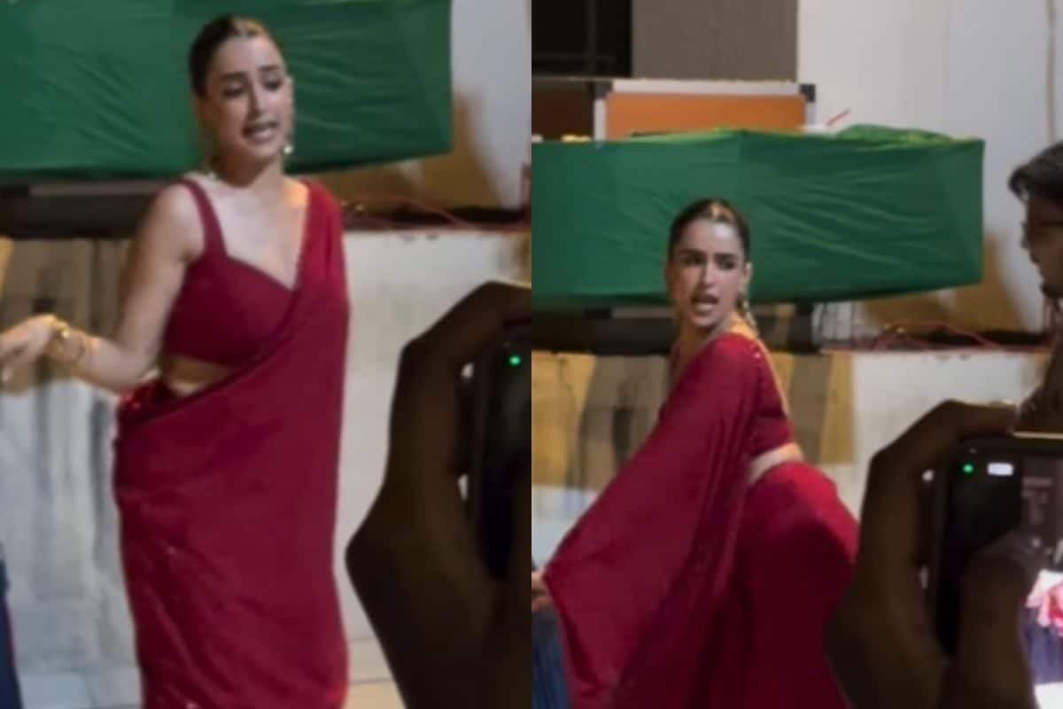 Sanya Malhotra Dances To Jalebi Bai Song At An Event, Fans React As Video Goes Viral | Watch