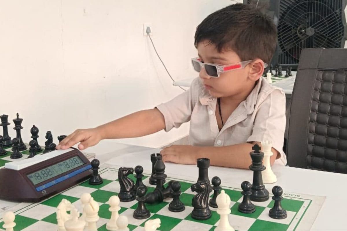 3 Years & 7 Months Old Sarwagya Kushawha Becomes Youngest Chess Player To Get FIDE Rapid Rating