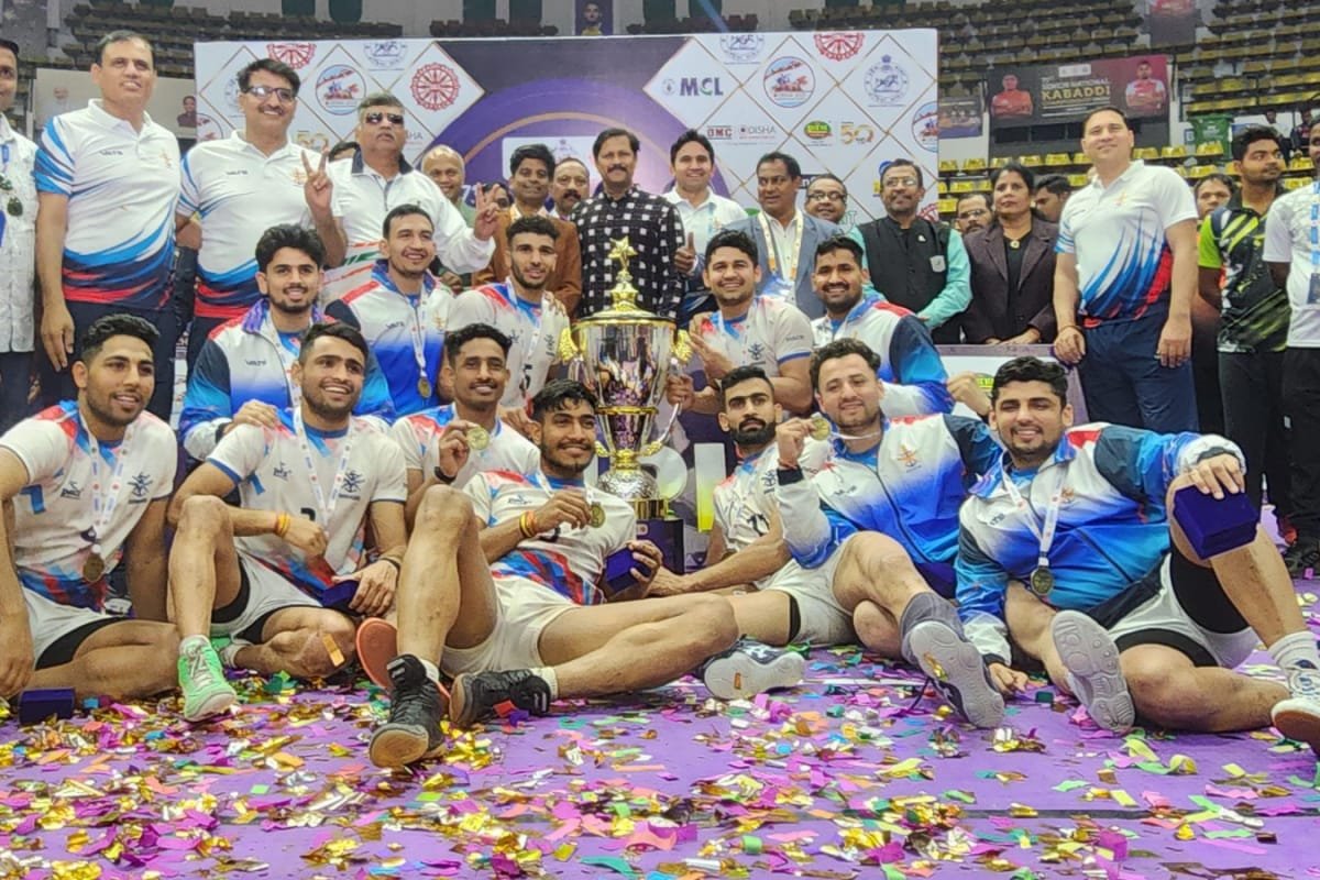 Naveen Kumar-Led Services Clinch 71st Senior National Mens Kabaddi Championship Title