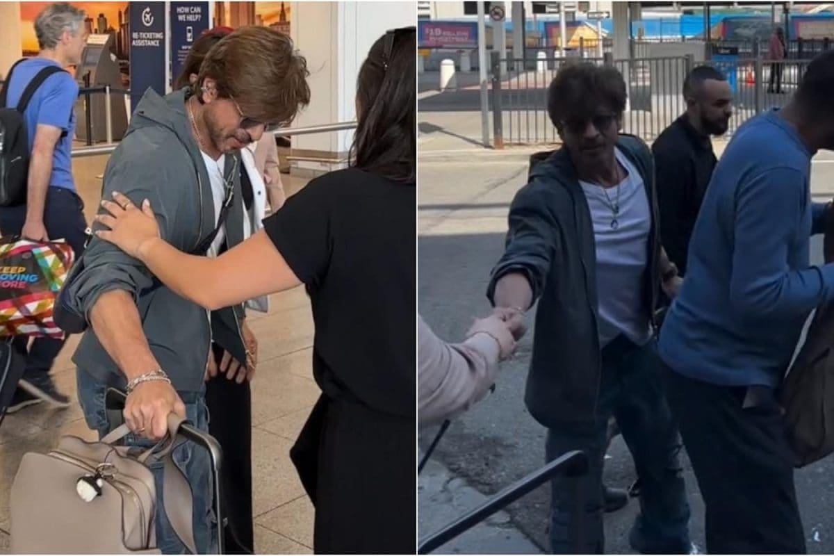 Shah Rukh Khan Lands In New York Ahead Of Met Gala 2025, Video Goes VIRAL