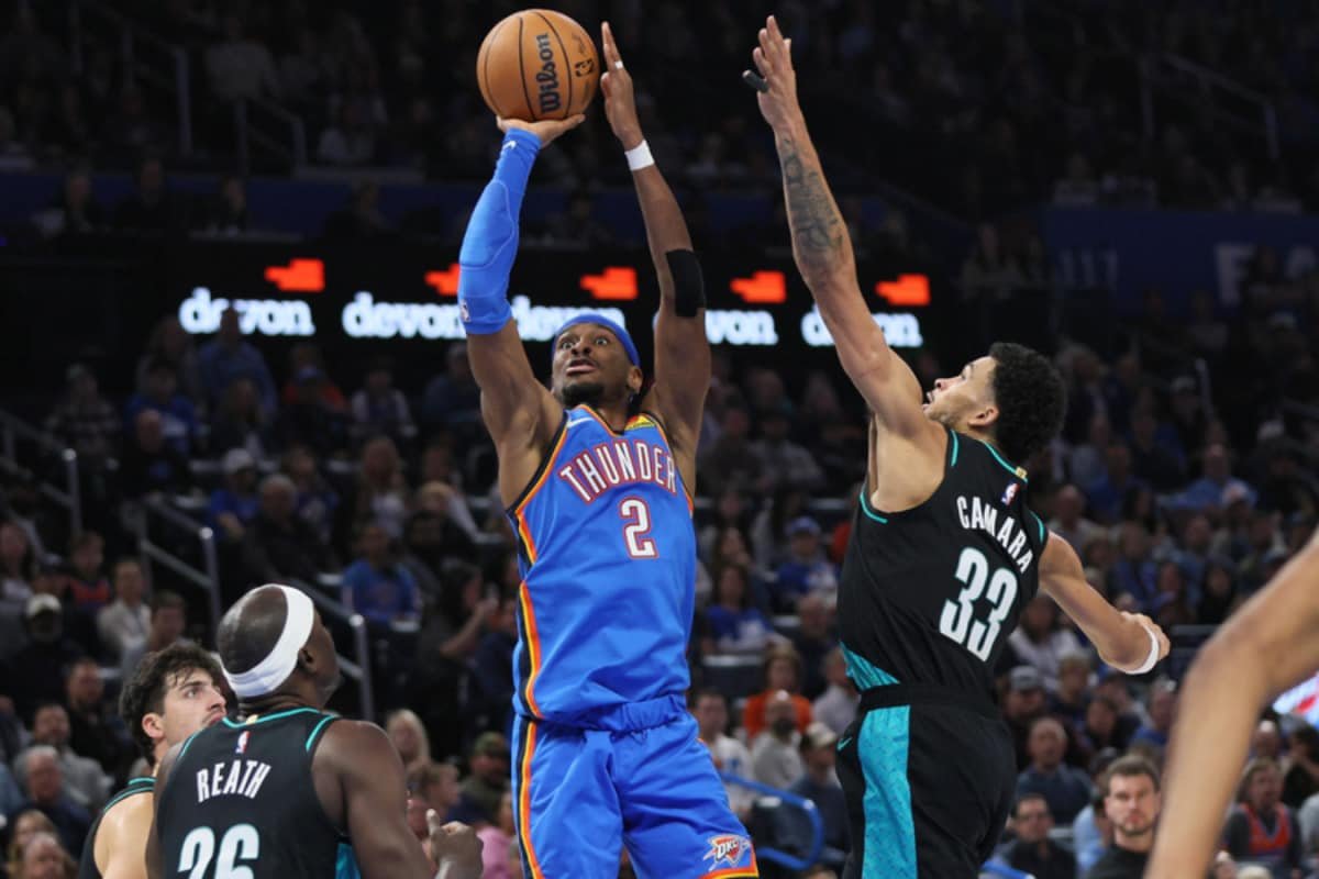 NBA: Shai Gilgeous-Alexanders 37 Points Propel Oklahoma City Thunder To Win Over Portland Trail Blazers