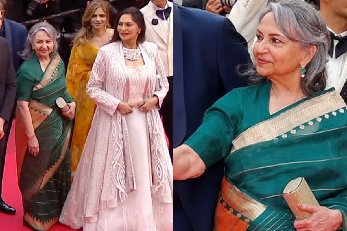 Cannes 2025: Sharmila Tagore Stuns In Green Saree; Simi Garewal Makes Glamorous Debut At 77