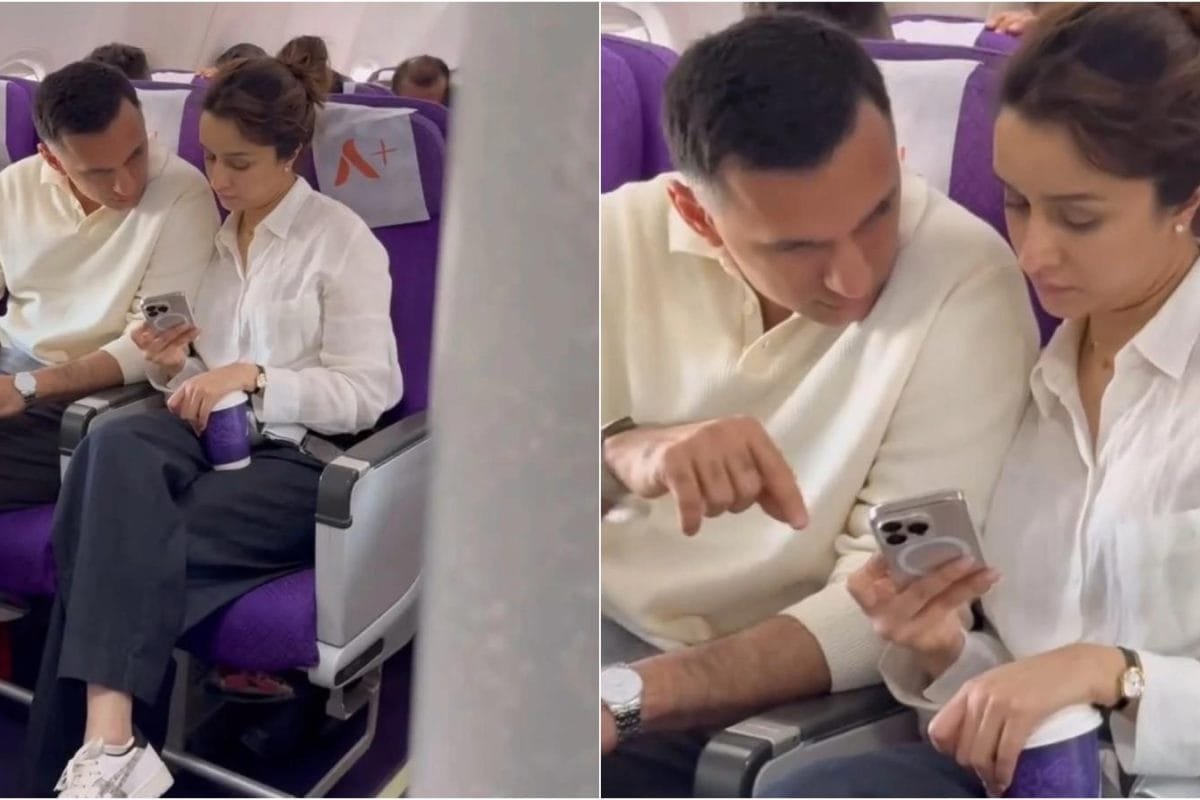 Shraddha Kapoor, Rumoured BF Rahul Mody Sit Close To Each Other, Travel In Economy Class | Viral PICS