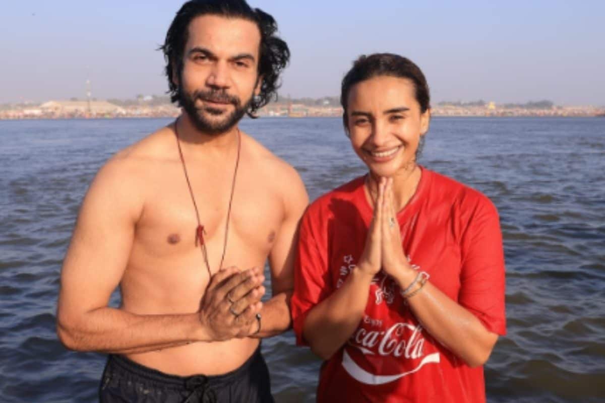 Rajkummar Rao’s Plus One At Maha Kumbh Mela Is Wife Patralekhaa
