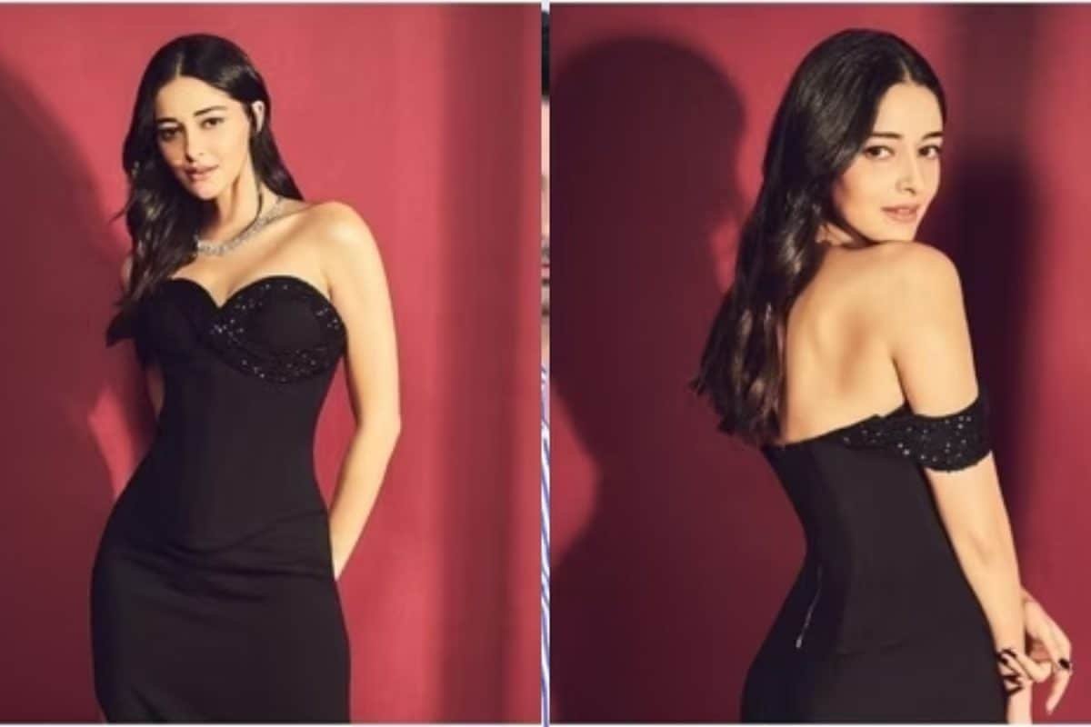 Nobody Can Say No To A Classic Black Dress, Not Even Ananya Panday